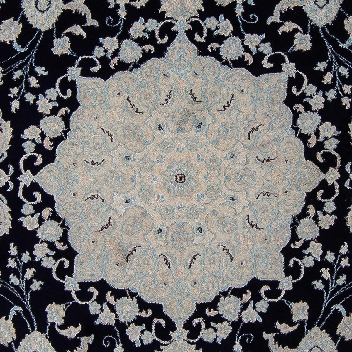 Perserteppich - Nain 352 x 253 cm - dunkelblau