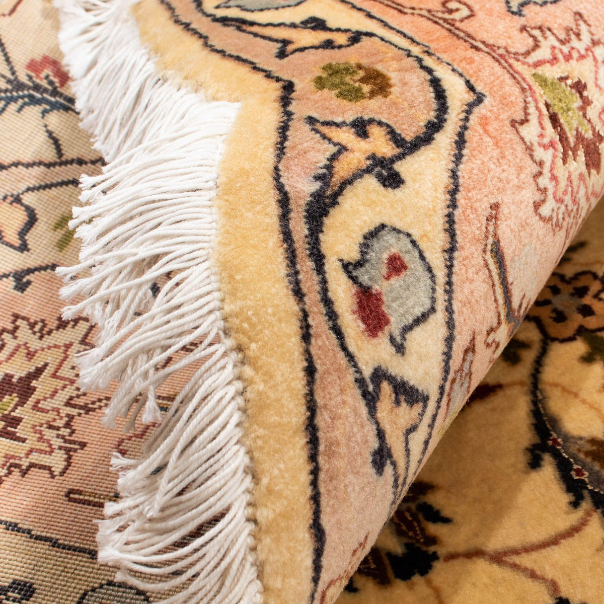 Perserteppich - Täbriz - Royal 150 x 150 cm - beige