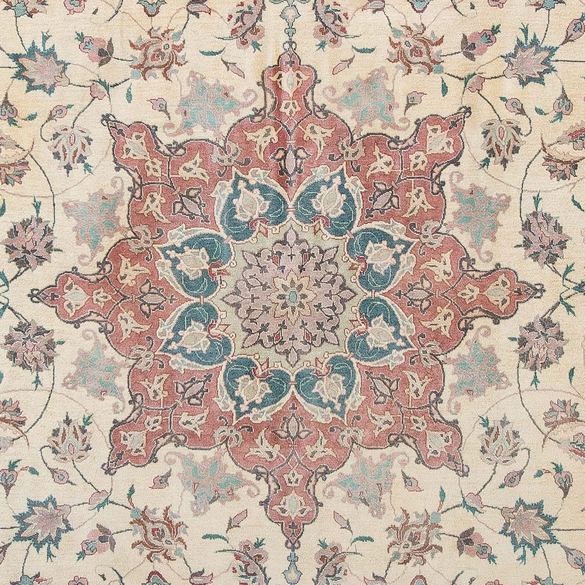 Perserteppich - Täbriz - Royal 300 x 200 cm Wohnzimmer Teppich