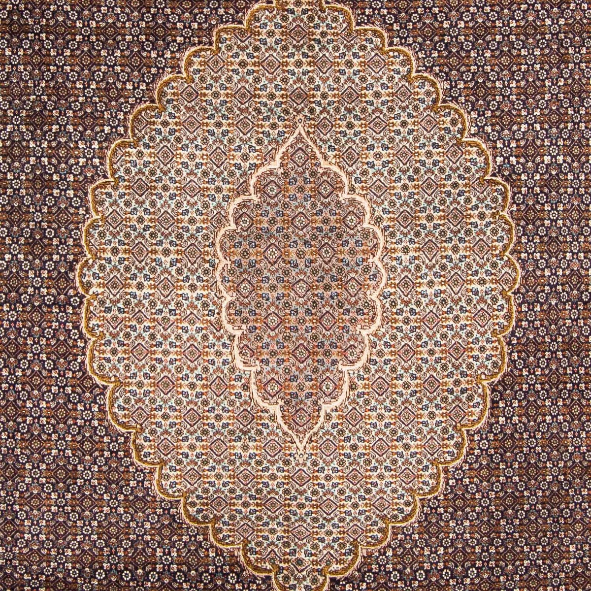 Perserteppich - Täbriz 295 x 202 cm - dunkelblau
