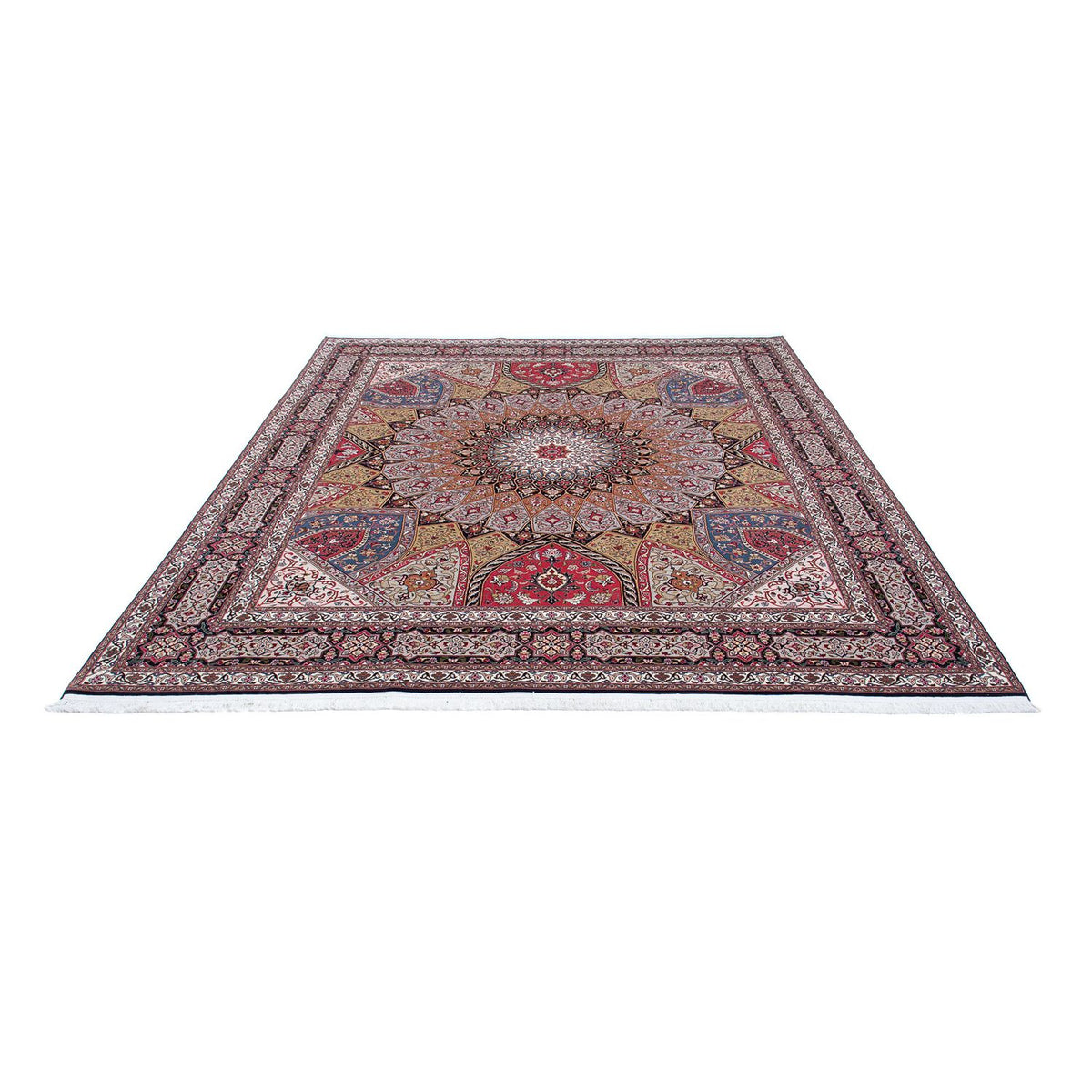 Perserteppich - Täbriz - Royal 303 x 254 cm Wohnzimmer Teppich