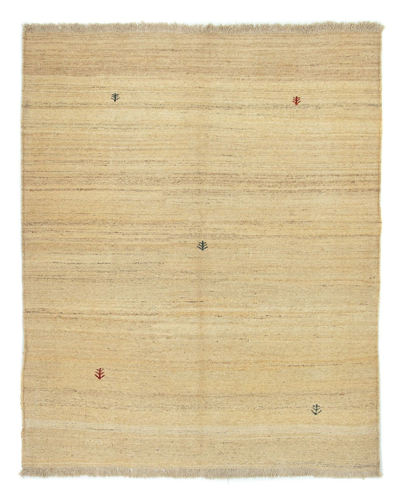 Gabbeh Teppich - Perser 200 x 164 cm - beige