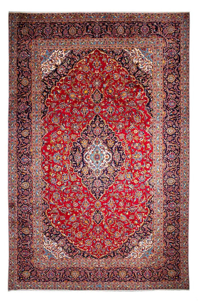 Keshan Teppich 252x386cm - Perserteppich