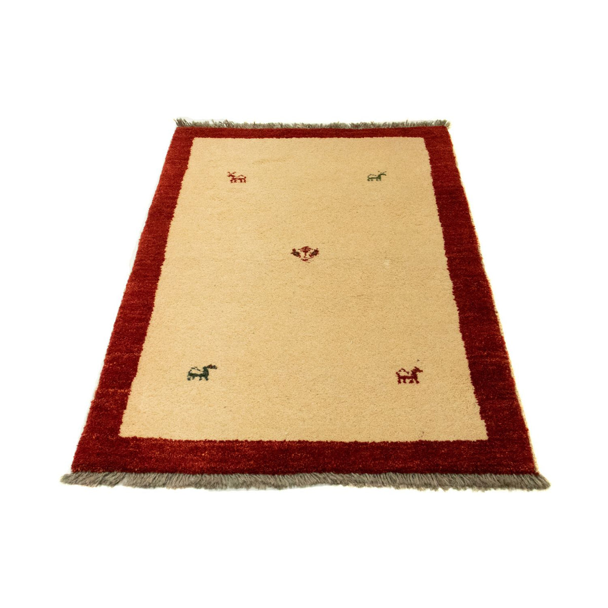 Gabbeh Teppich - Perser 125 x 83 cm - beige