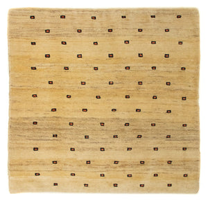 Gabbeh Teppich - Perser 102 x 100 cm - beige