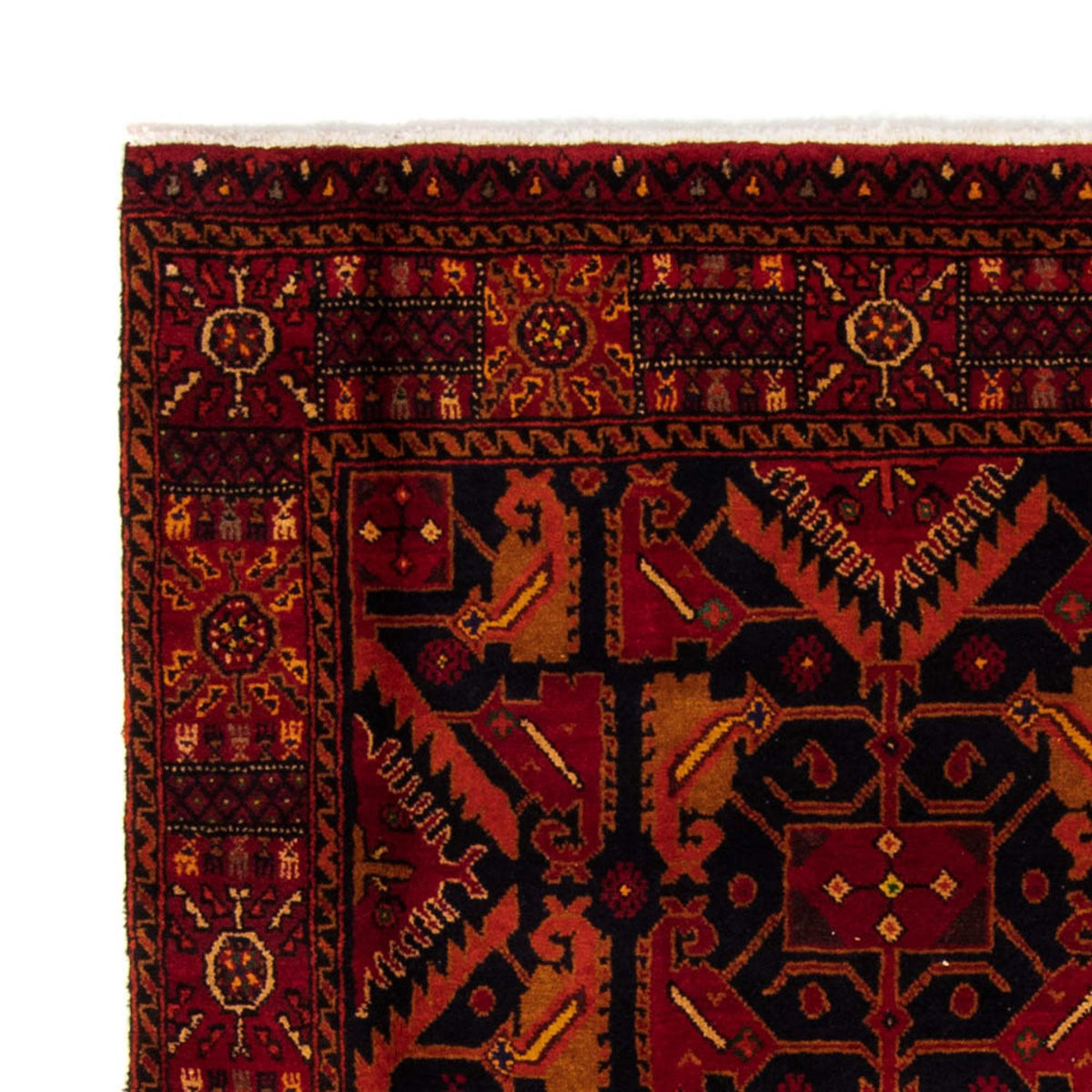Belutsch Teppich 203 x 130 cm - rot