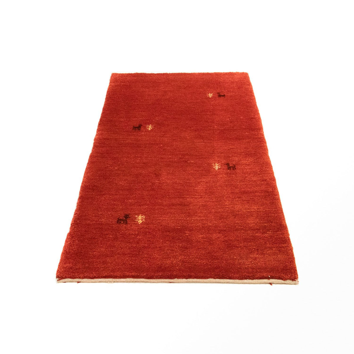 Gabbeh Teppich - Perser 147 x 76 cm - rot