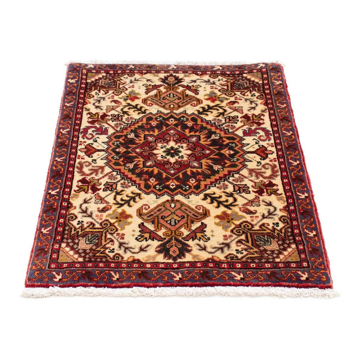 Perserteppich - Nomadic 95 x 68 cm - beige