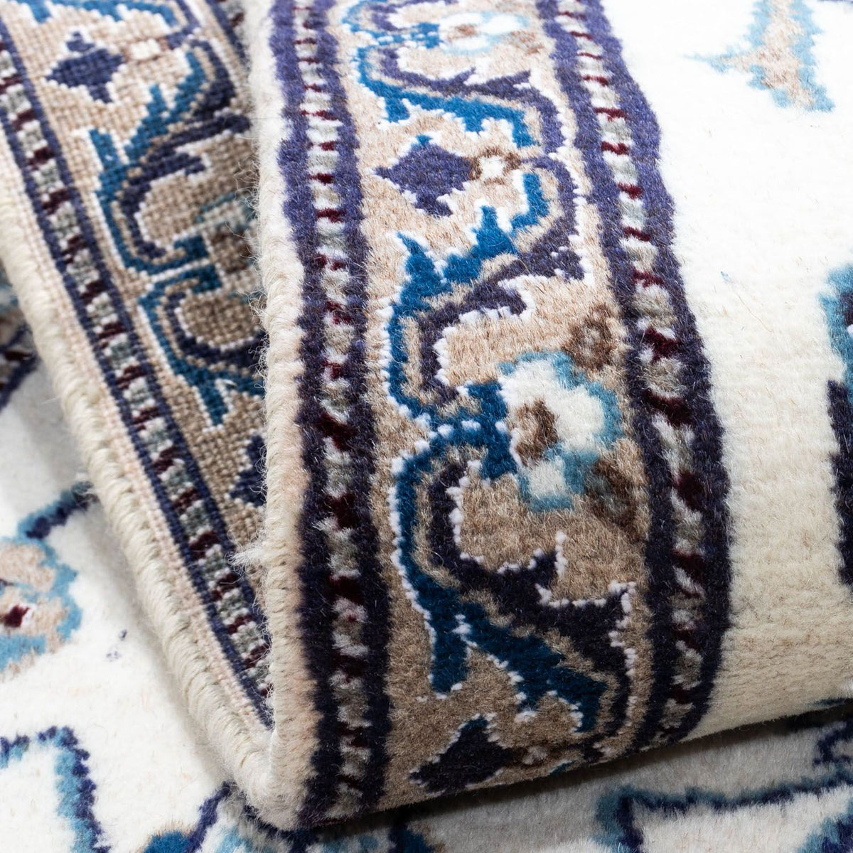 Perserteppich - Nain 131 x 67 cm - beige
