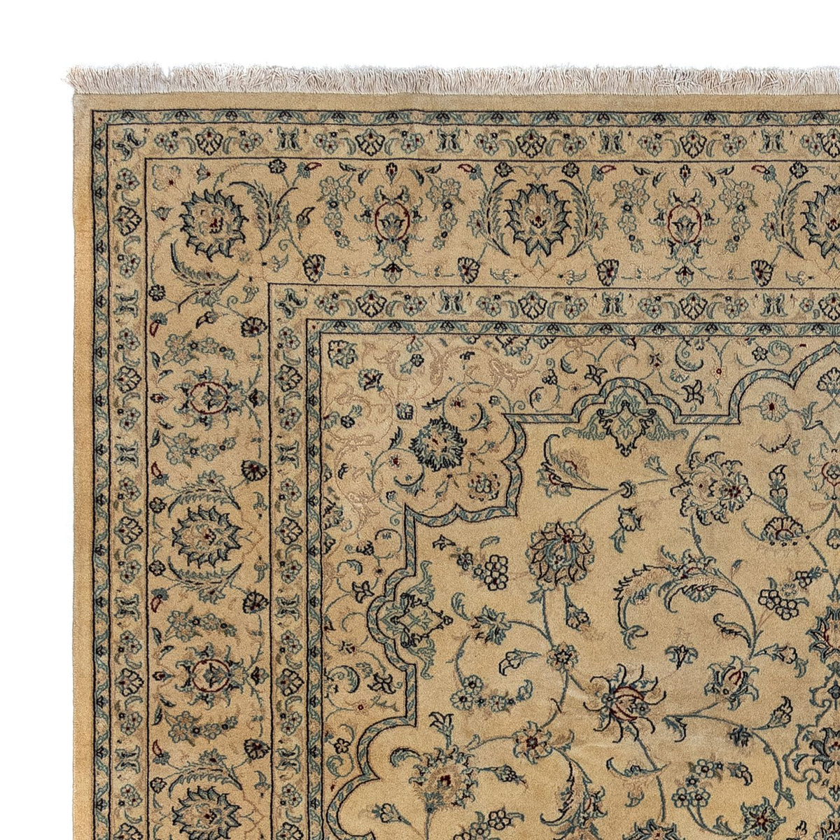 Perserteppich - Nain - Royal 344 x 250 cm - hellbraun
