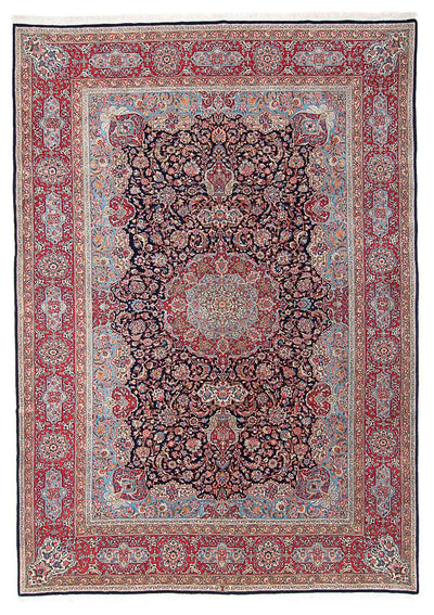 Perserteppich - Royal 295 x 405 cm - dunkelblau