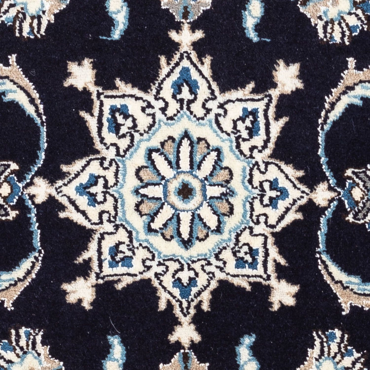 Perserteppich - Nain 142 x 62 cm - dunkelblau