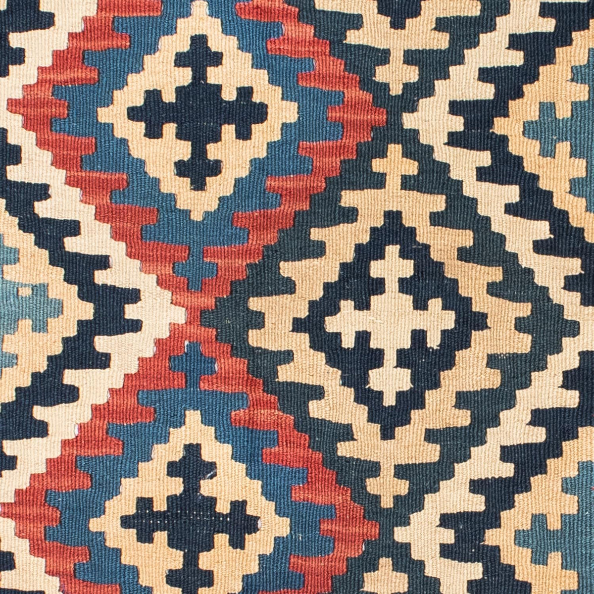 Kelim Teppich - Oriental 160 x 103 cm - blau