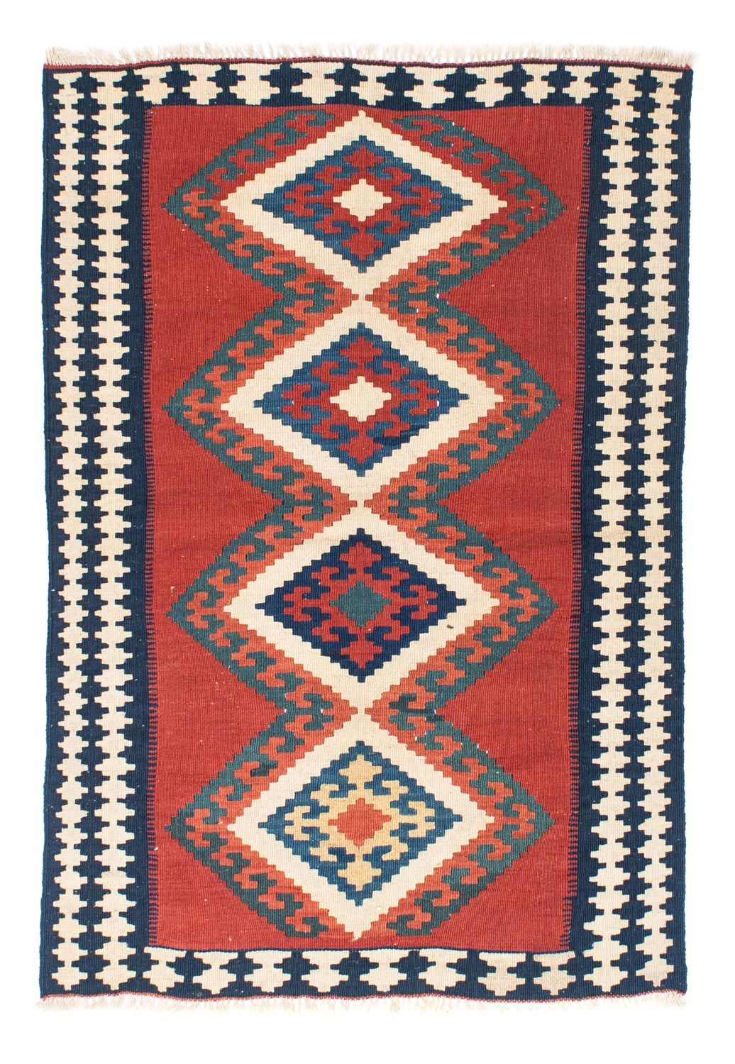 Kelim Teppich - Oriental 152 x 103 cm - rot