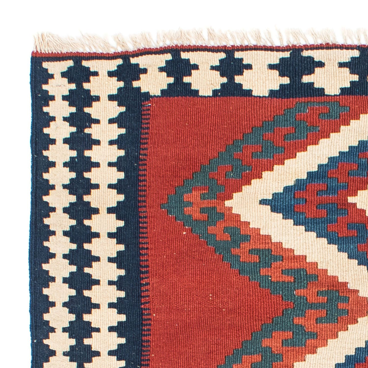 Kelim Teppich - Oriental 152 x 103 cm - rot