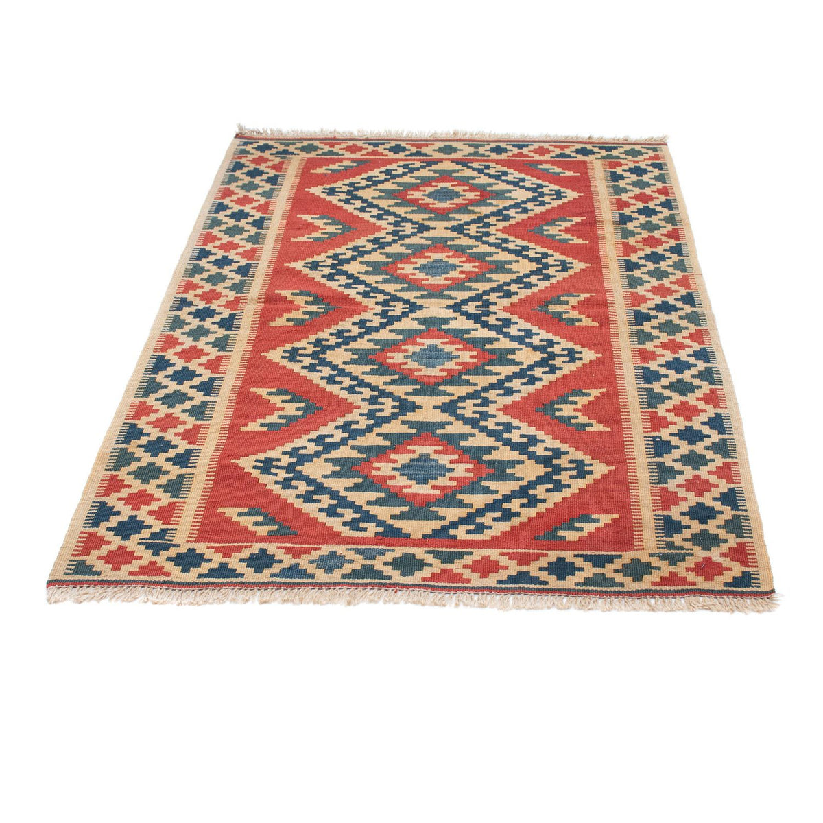 Kelim Teppich - Oriental 150 x 100 cm - mehrfarbig