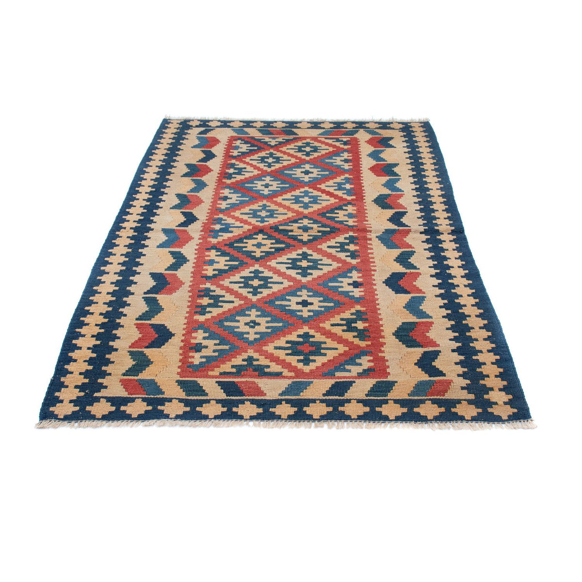 Kelim Teppich - Oriental 157 x 106 cm - mehrfarbig