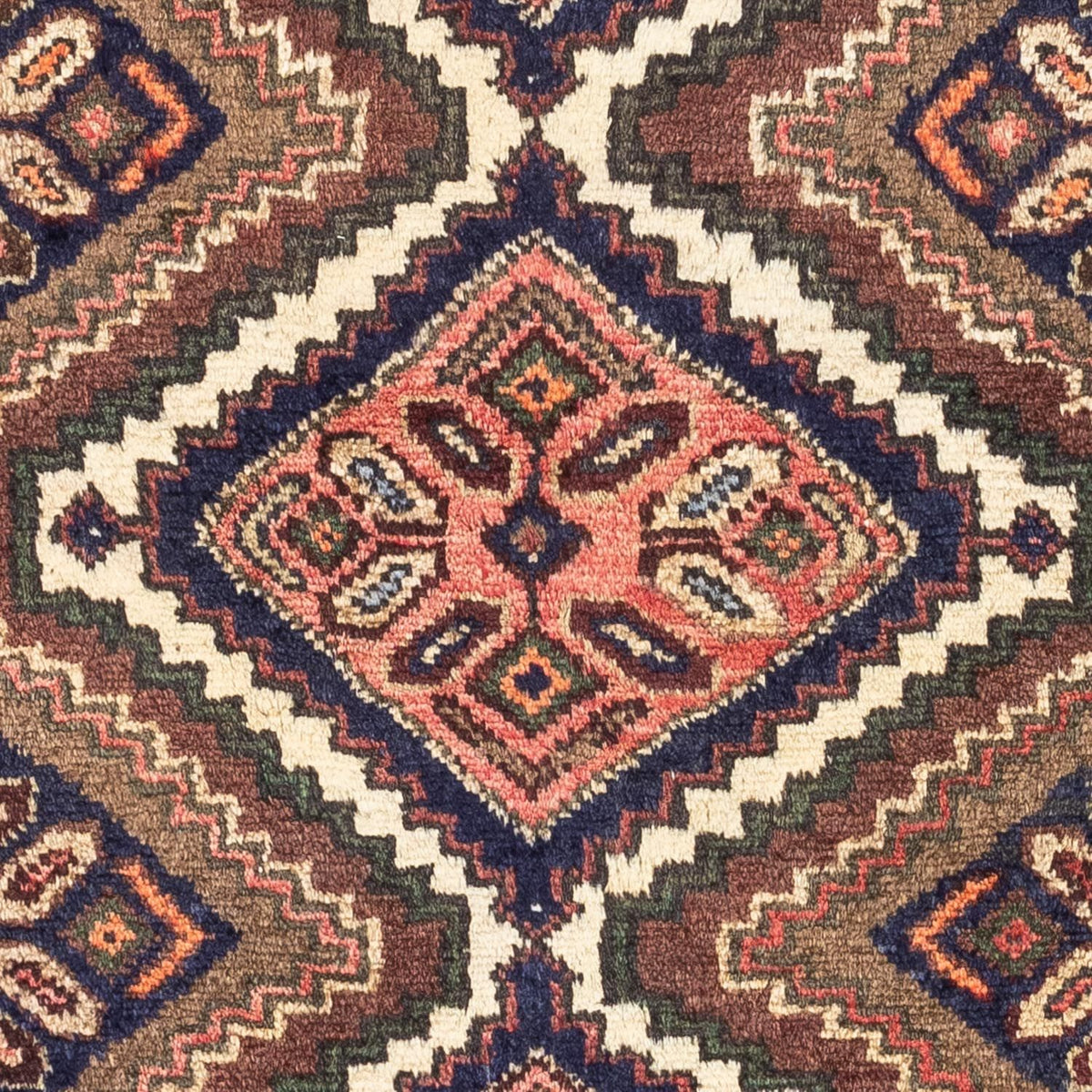 Perserteppich - Nomadic 120 x 73 cm - hellrot