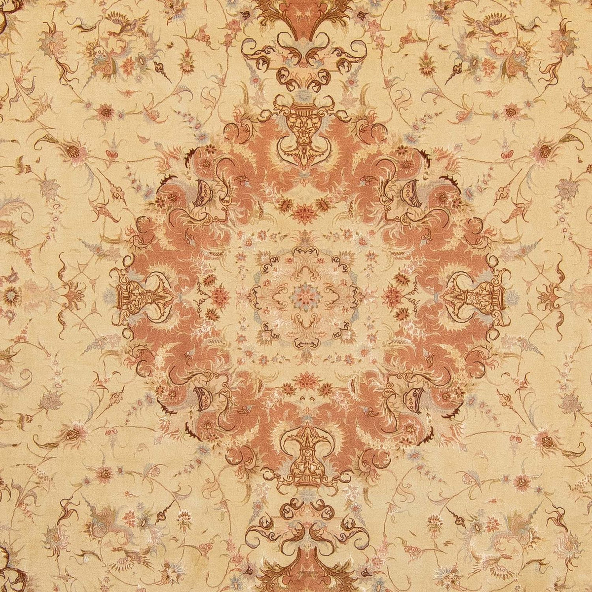 Perserteppich - Täbriz - Royal 400 x 303 cm Teppich Wohnzimmer