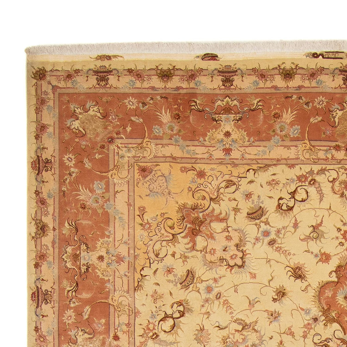 Perserteppich - Täbriz - Royal 400 x 303 cm Teppich Wohnzimmer