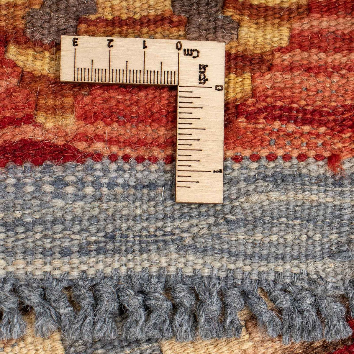 Kelim Teppich - Splash 298 x 77 cm