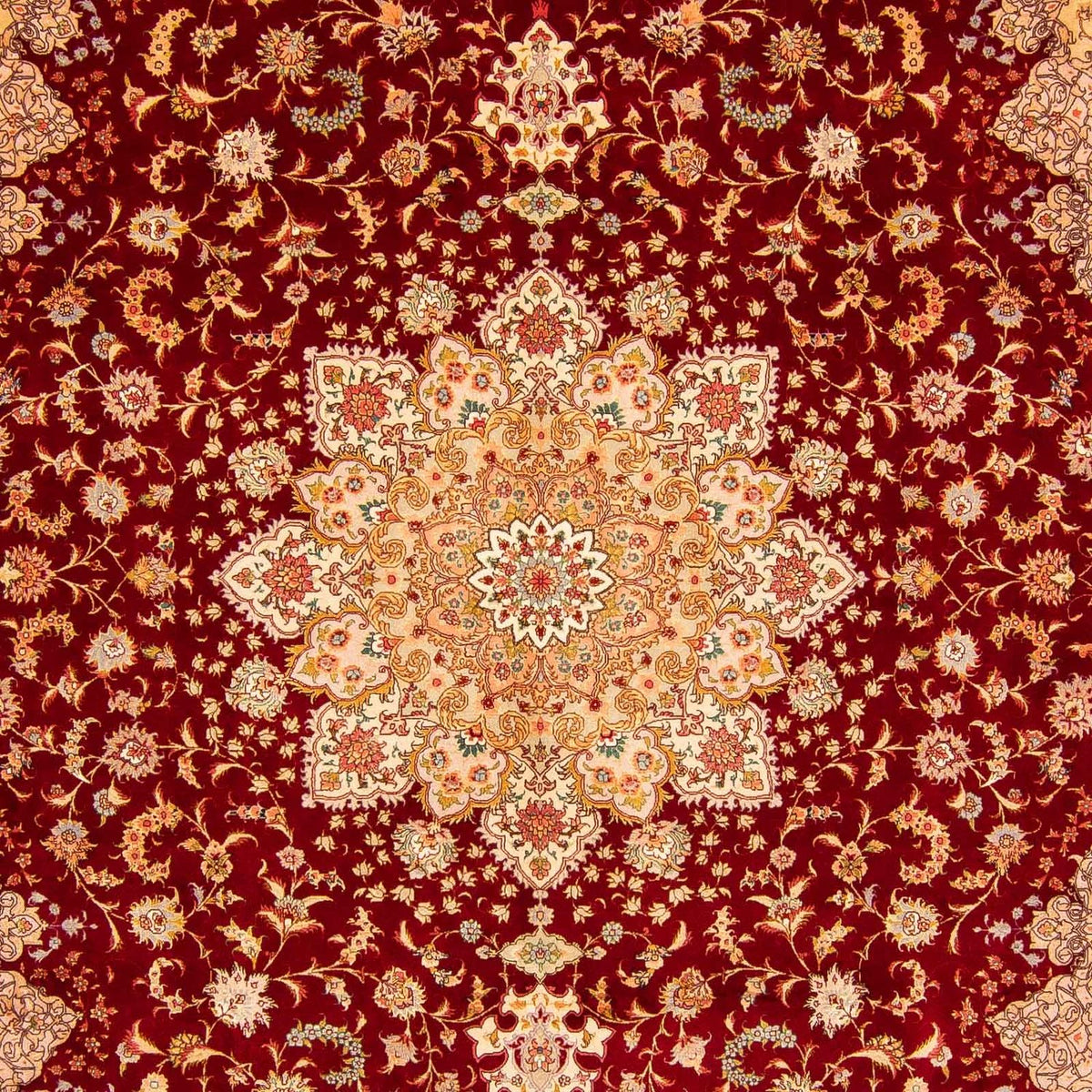 Perserteppich - Täbriz - Royal 400 x 300 cm Teppich Wohnzimmer
