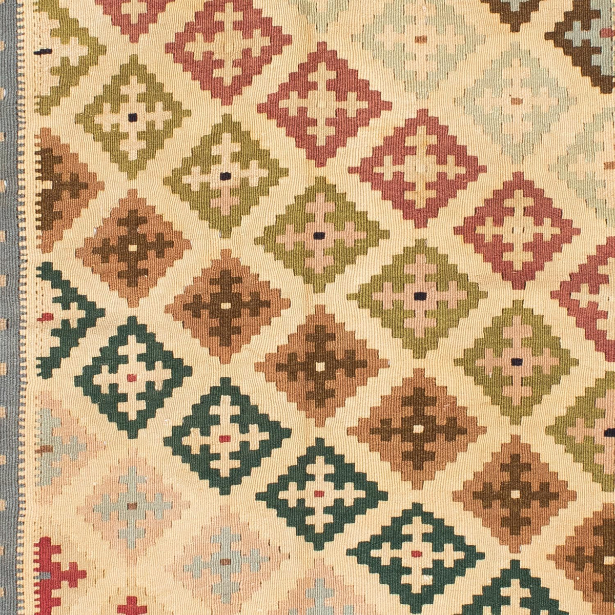 Kelim Teppich - Oriental 223 x 132 cm - beige