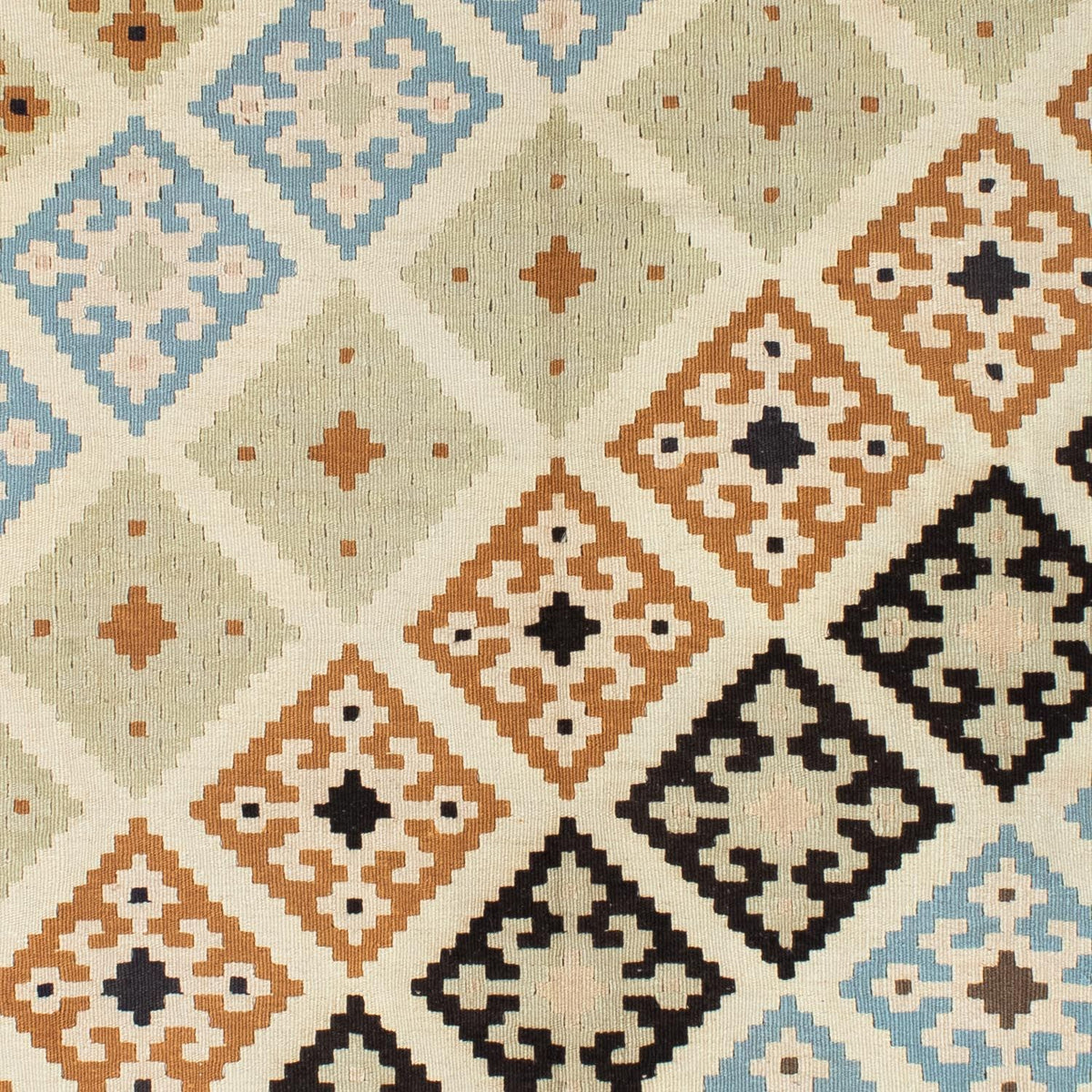 Kelim Teppich - Oriental 195 x 158 cm - beige
