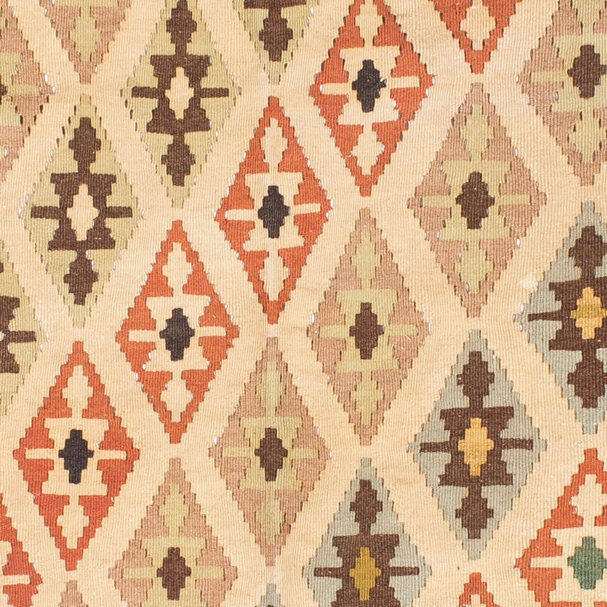 Kelim Teppich - Oriental 190 x 144 cm - beige