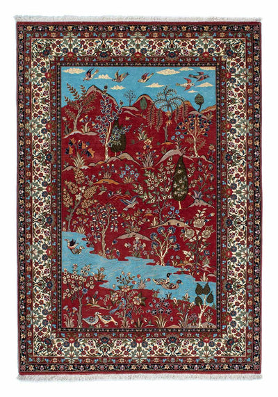 Ghom Teppich 138x203cm - Perserteppich