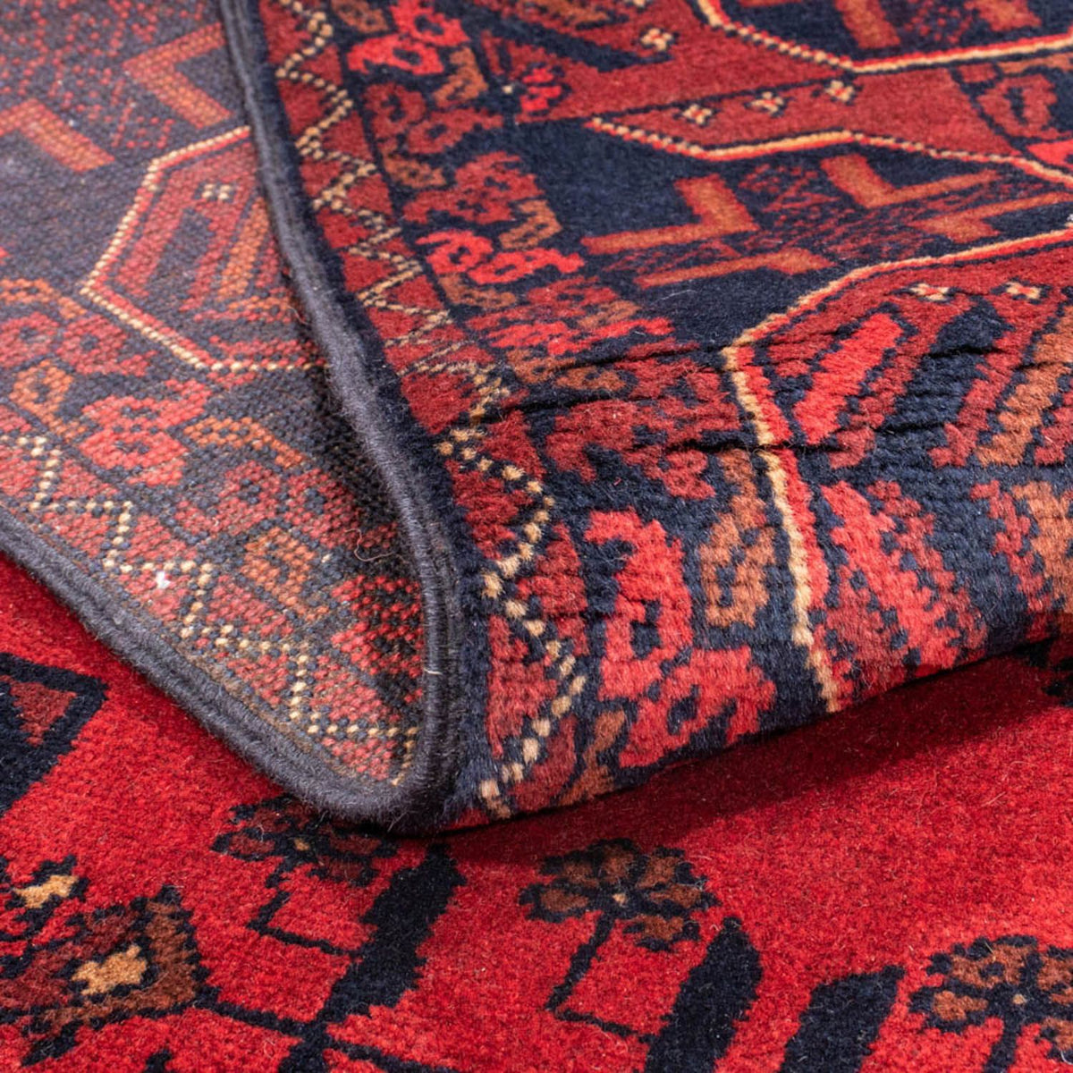 Afghan Teppich - Kunduz 184 x 127 cm - rot