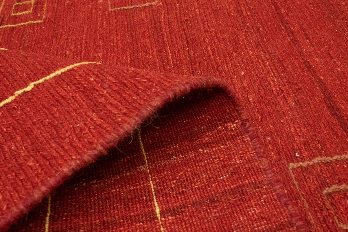Gabbeh Teppich - Perser 196 x 143 cm - rot