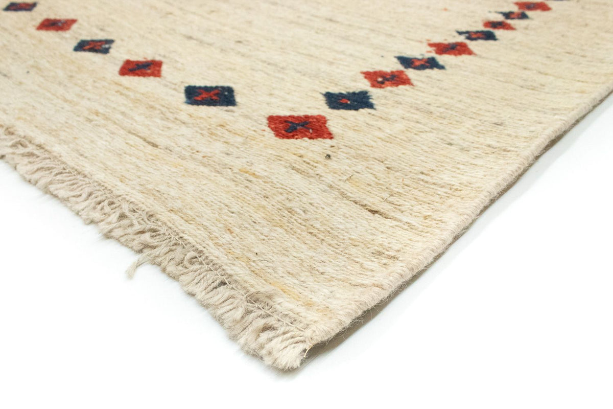 Gabbeh Teppich - Perser 192 x 148 cm - beige