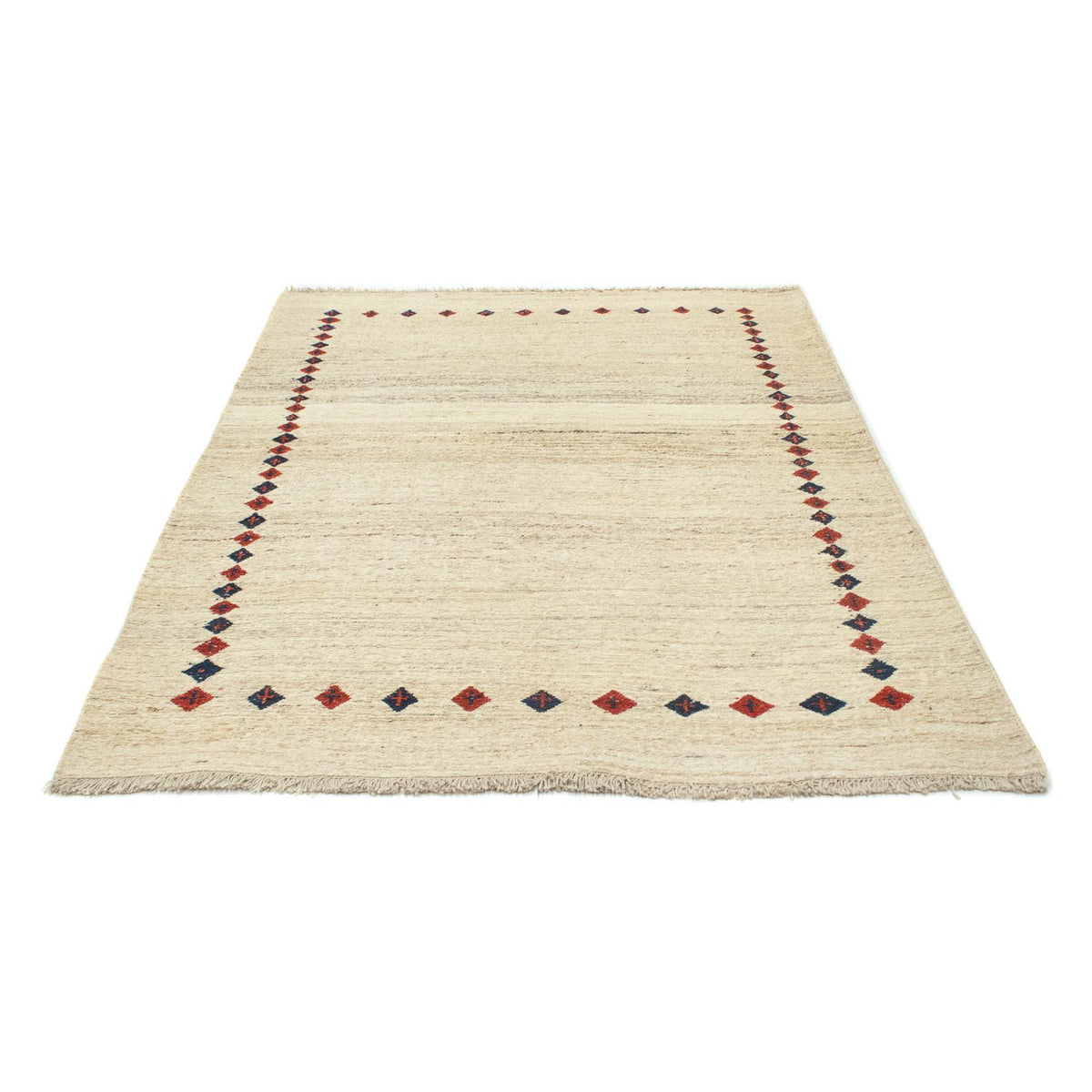 Gabbeh Teppich - Perser 192 x 148 cm - beige