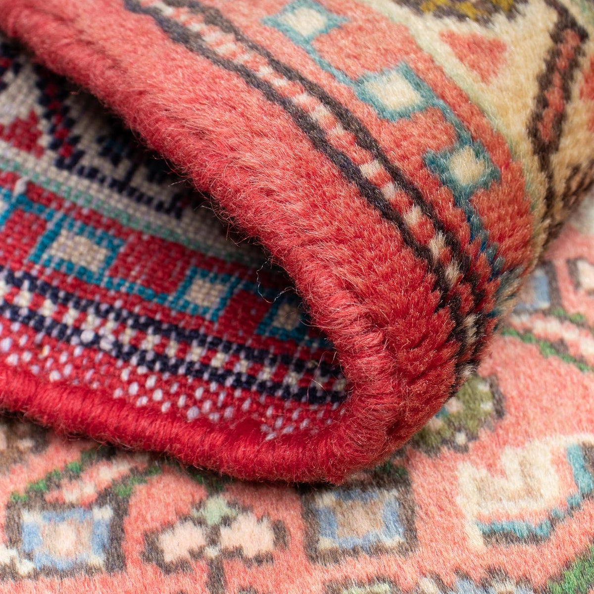 Perserteppich - Nomadic 87 x 62 cm - hellrot