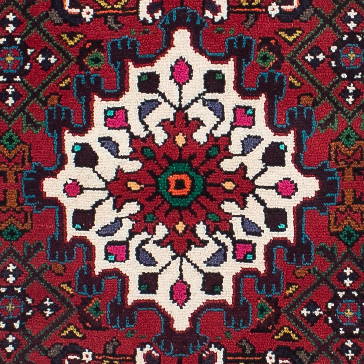 Perserteppich - Nomadic 298 x 72 cm - dunkelrot