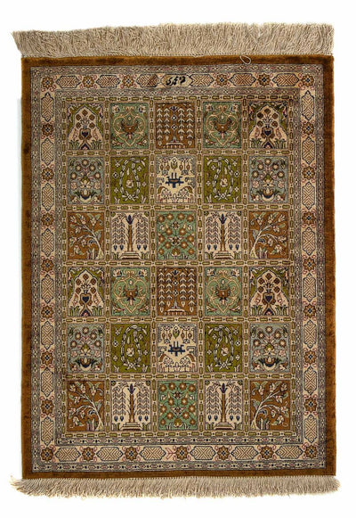 Ghom Teppich 54x73cm - Perserteppich