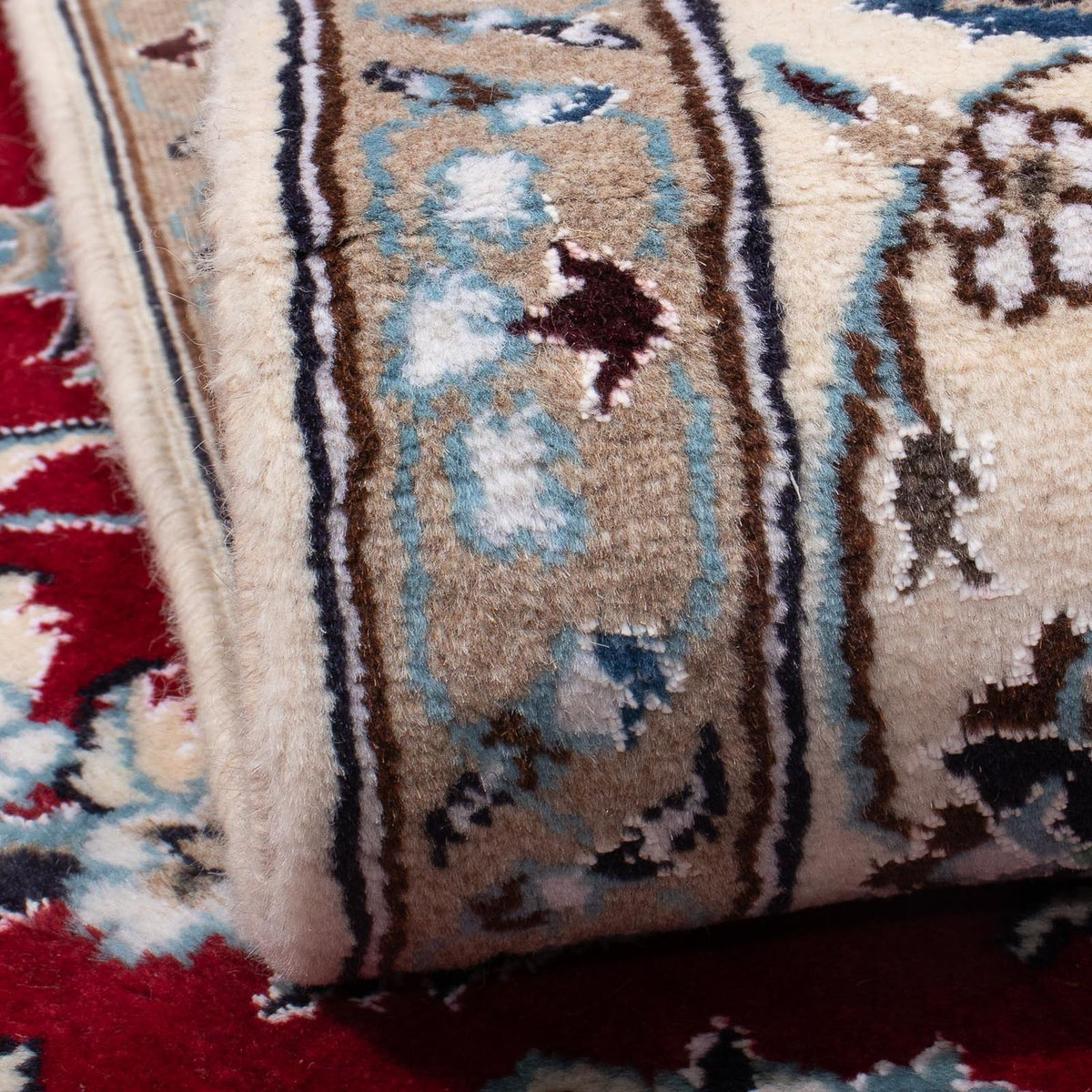 Perserteppich - Nain 294 x 197 cm Wohnzimmer Teppich