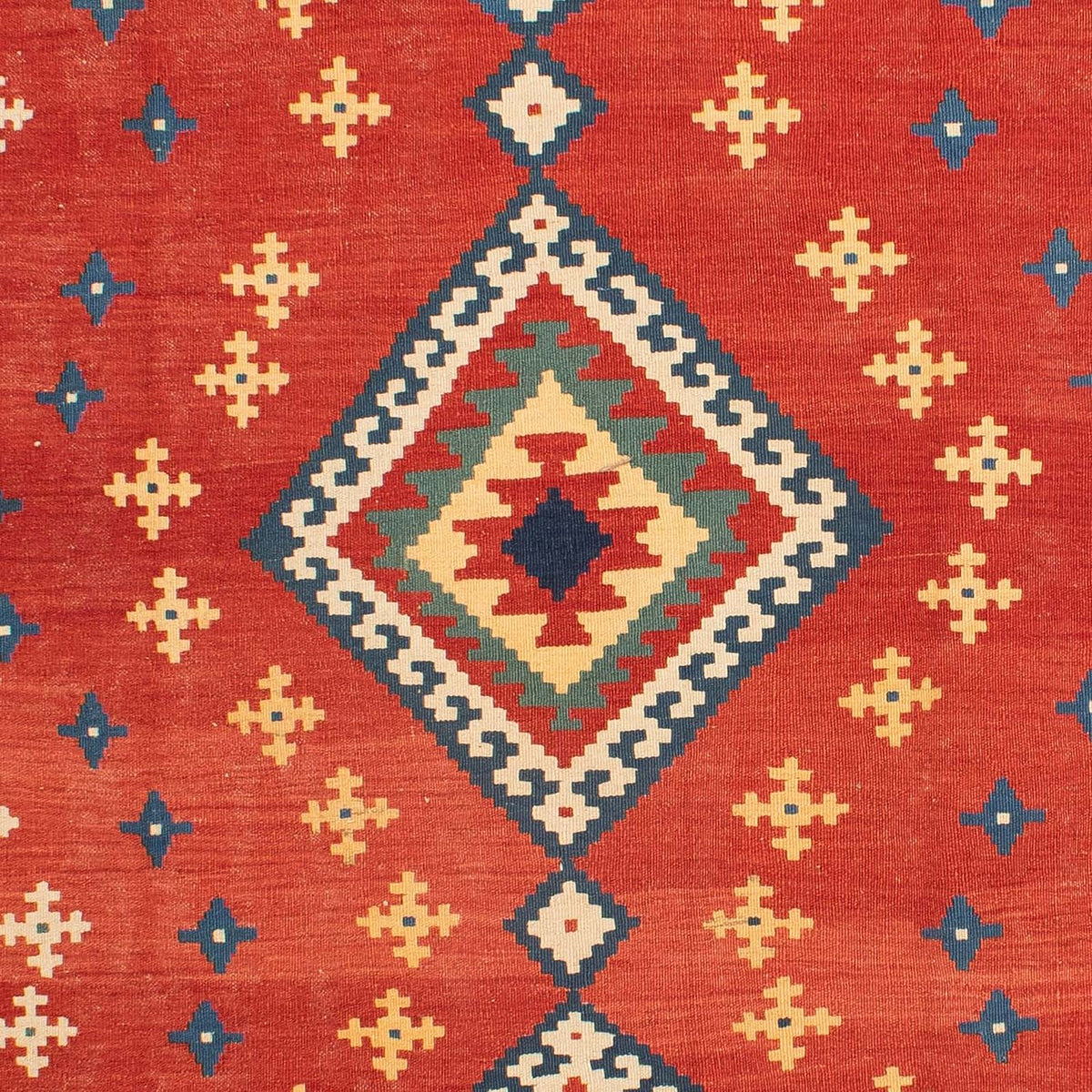 Kelim Teppich - Oriental 271 x 215 cm - rot