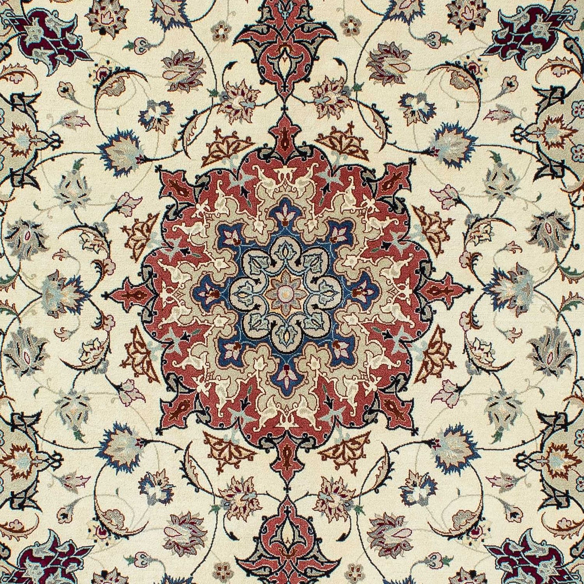 Perserteppich - Täbriz - Royal 201 x 156 cm Teppichbrücke