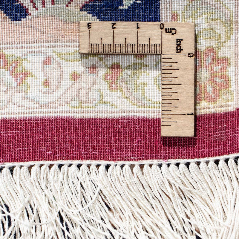 Perserteppich - Ghom 87 x 59 cm - dunkelblau