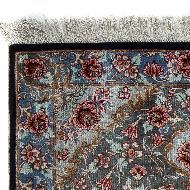 Perserteppich - Ghom 77 x 56 cm - mehrfarbig