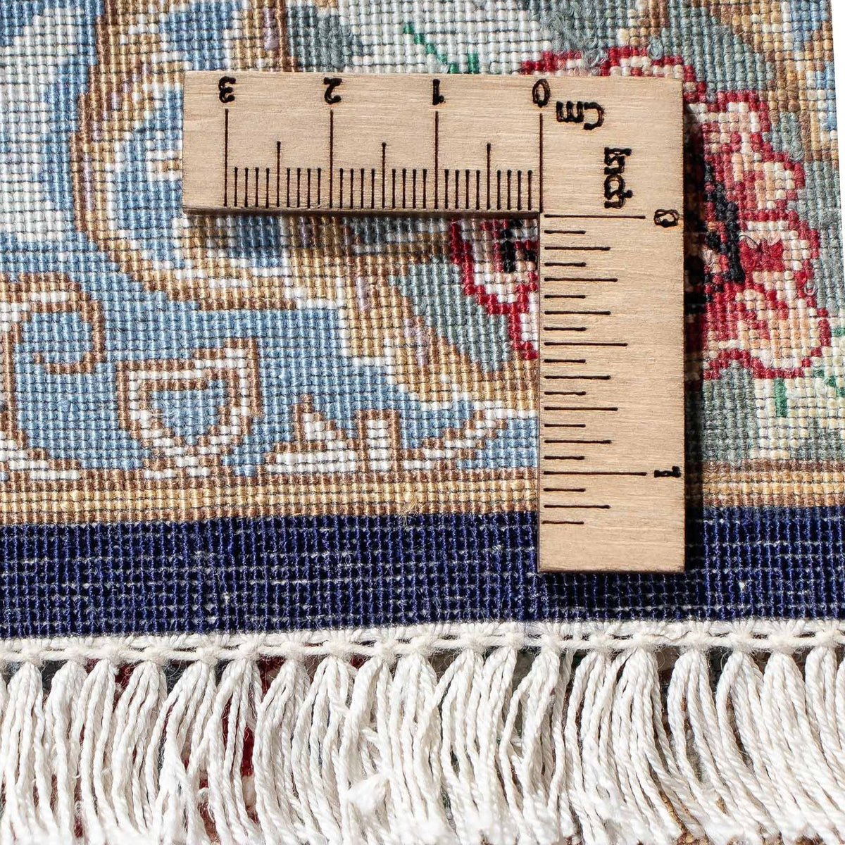 Perserteppich - Ghom 77 x 56 cm - mehrfarbig