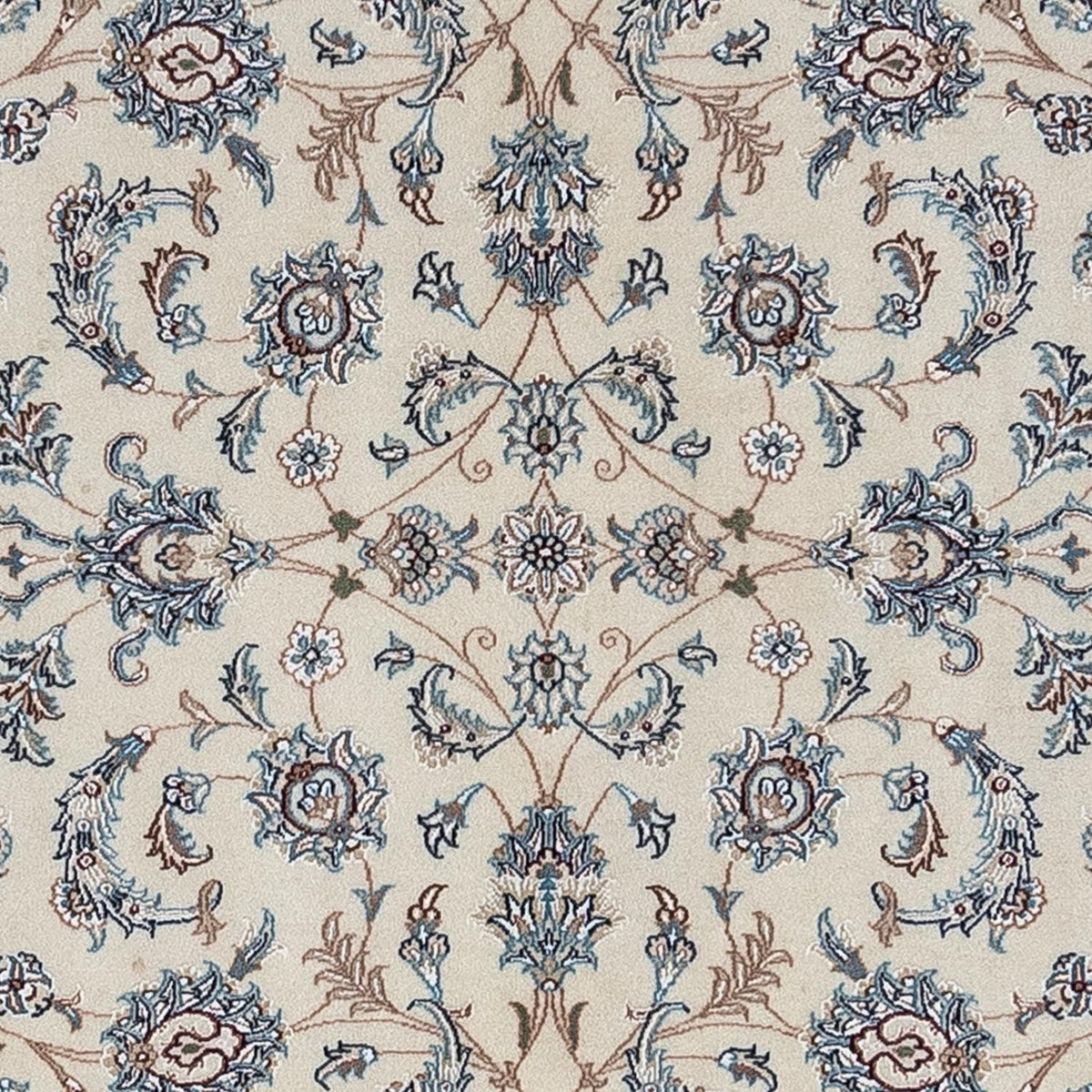 Perserteppich - Nain - Royal 300 x 250 cm - silber