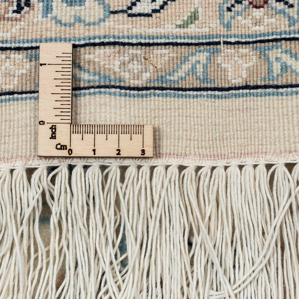 Perserteppich - Nain - Royal 300 x 250 cm - silber