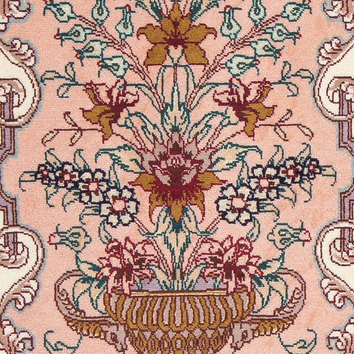 Perserteppich - Täbriz - Royal 90 x 60 cm - beige