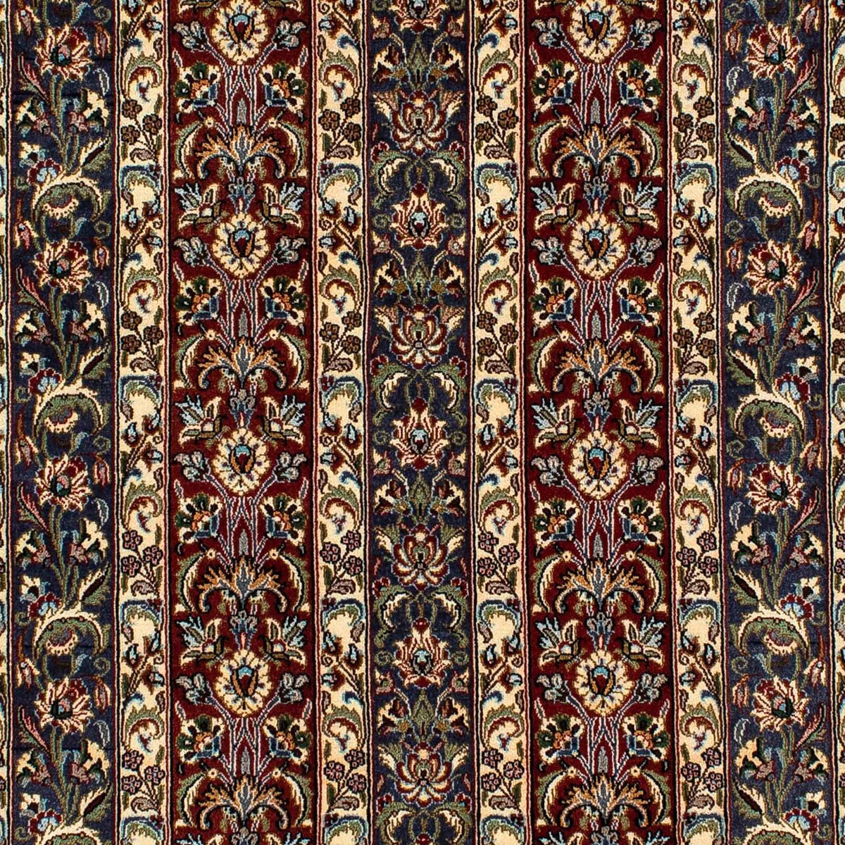 Seidenteppich - Ghom Seide - Premium 202 x 132 cm Teppichbrücke