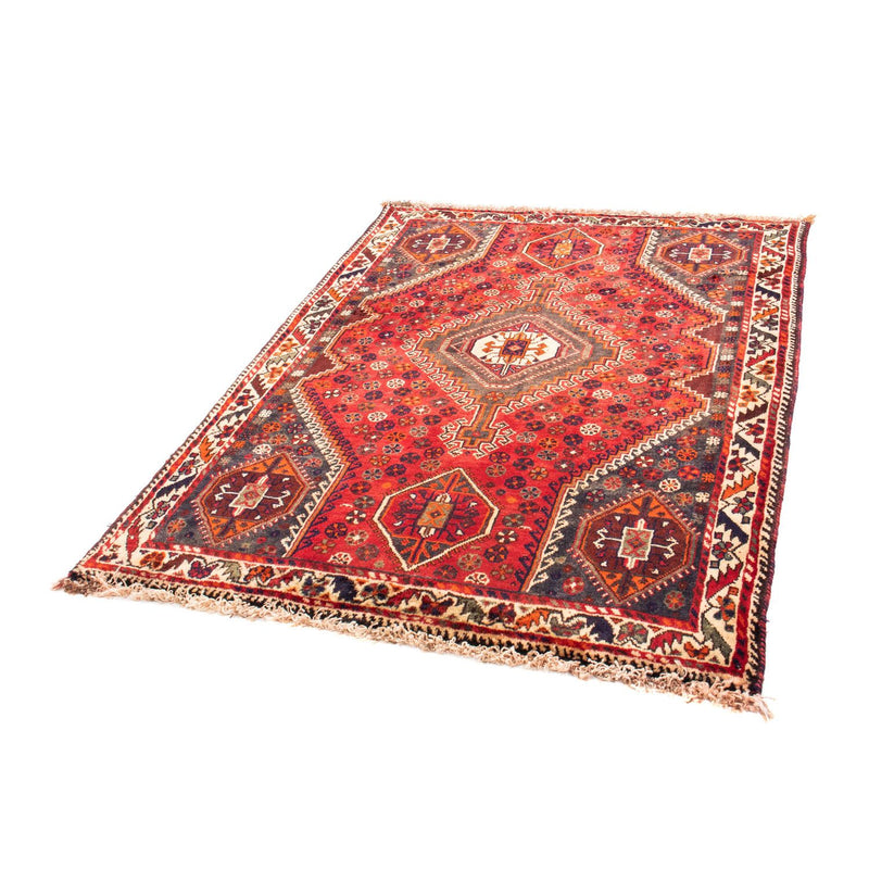 Perserteppich - Nomadic 159 x 120 cm - dunkelrot