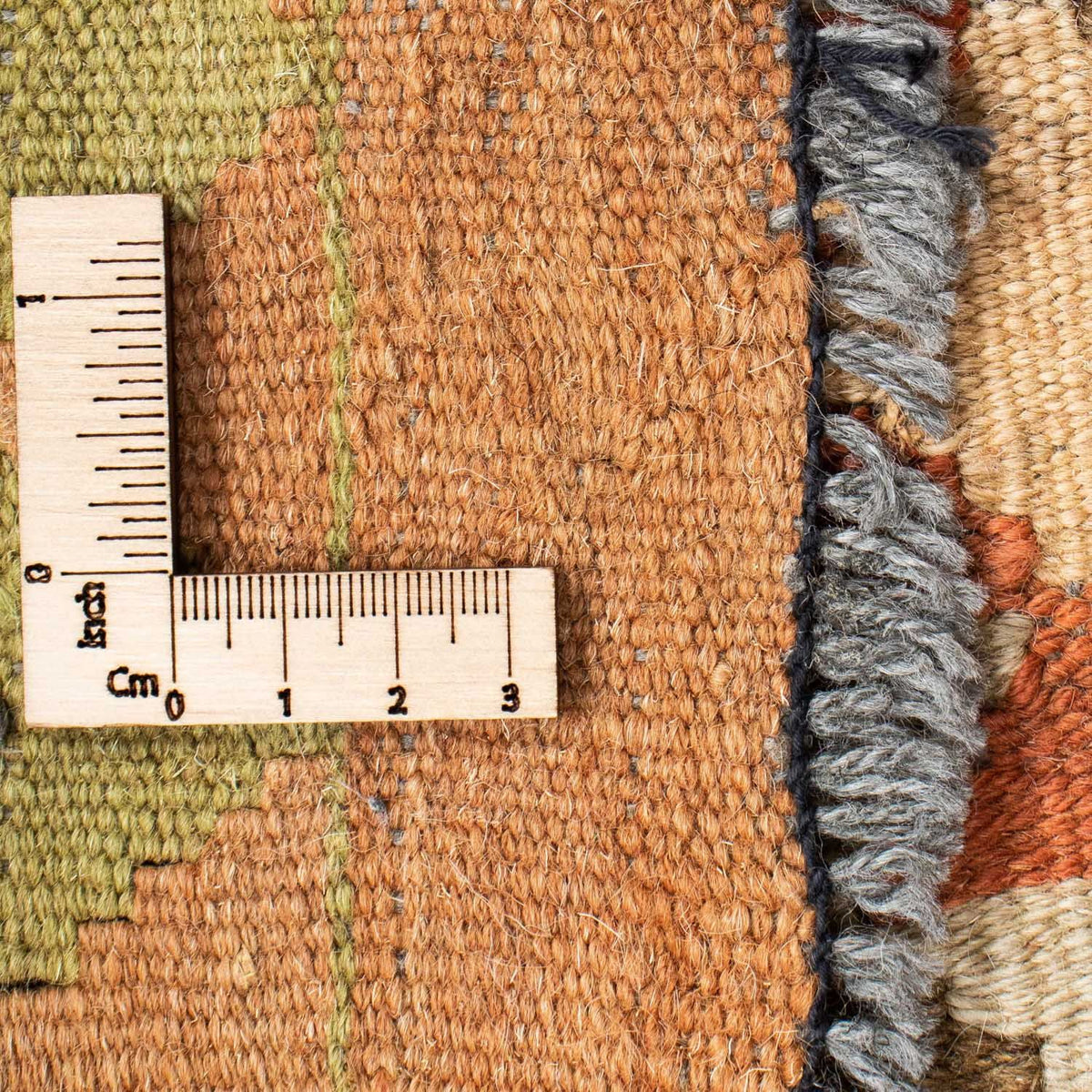 Kelim Teppich - Oriental 200 x 91 cm - hellbraun