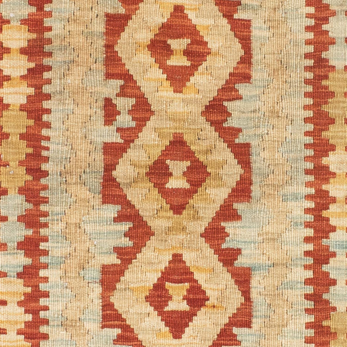 Kelim Teppich - Oriental 200 x 85 cm - beige